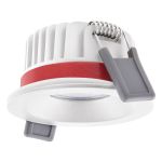 Ledvance LED  SPOT FIRE RATED Aluminium  8W 680lm 36D - 930 Warm White | Cutout 68mm - IP65 - Best Colour Rendering -  Dimmable