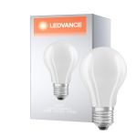 Ledvance Classic Superior LED Bulb E27 Pear Filament Frosted 13.8W 1521lm - 927 Extra Warm White | Best Colour Rendering - Dimmable - Replaces 100W