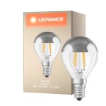 Ledvance  Classic LED E14 Ball Filament Clear 4W 350lm - 827 Extra Warm White | Replaces 35W