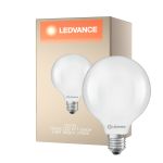 Ledvance Classic LED E27 Globe Filament Frosted 3.8W 806lm - 827 Extra Warm White | Replaces 60W