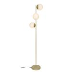 Nordlux Lilly Floor Lamp Brass | Suitable for 3x E14