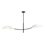 Emibig Ceiling Light Lotus Steel Black | Suitable for 2x E14 - Max 10W