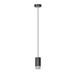 Emibig Pendant Fumiko Steel Black | Suitable for 1x GU10 - Max 10W