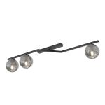 Emibig Ceiling Light Naton Steel Black | Suitable for 3x E14 - Max 10W