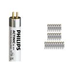 Multipack 25x Philips MASTER Actinic BL T5 Short 8W - Ultraviolet | 29cm
