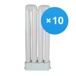 Multipack 10x Osram Dulux F 36W 830 | Warm White - 4-Pin