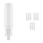 Multipack 10x Ledvance Dulux-D LED 6W - 830 Warm White | 2-Pin - Replaces 13W