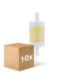 Multipack 10x Ledvance  Performance LED R7s Double Ended 78mm Clear 12W 1521lm - 827 Extra Warm White | Dimmable - Replaces 100W