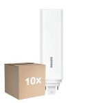 Multipack 10x Philips CorePro PL-T LED Bulb HF 18.5W - 830 Warm White | 4-Pin - Replaces 42W