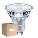 Multipack 10x Philips MASTER Value LED Spot GU10 PAR16 3.7W 380lm 36D - 940 Cool White | Best Colour Rendering - Dimmable - Replaces 50W