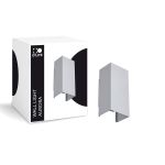 D'Lite Wall Light Aurora Silver Up & Down 6.5W 500lm - 830-840 CCT | IP54