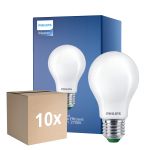 Multipack 10x Philips MASTER LED Bulb Ultra Efficient E27 Pear Frosted 2.3W 485lm - 827 Extra Warm White | Replaces 40W
