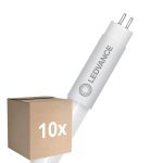 Multipack 10x Ledvance LED Tube T5 AC Mains P Mains (AC) High Output 18W 2550lm - 830 Warm White | 85cm - Replaces 39W