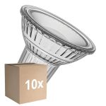 Multipack 10x Ledvance LED Spot GU10 PAR16 6.9W 650lm 120D - 930 Warm White | Best Colour Rendering - Dimmable - Replaces 80W