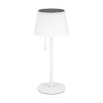 Eglo Table Lamp Scordiano Solar Steel White 2W 220lm - 830-840-865 CCT | IP44 - USB-C