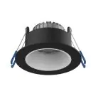 Noxion LED Spot Ares Deep Black 6W 540lm 927-940 3CCT - With Inner Ring White | Cutout 68mm