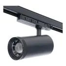 Noxion 3-Phase Track Spot Delta Aluminium Black 30W 2250lm 15-55D - 927-930-940 CCT | Zoomable