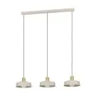 Eglo Pendant Valdiola Steel Sanded | IP20 - Suitable for 3x E27 