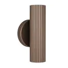 Eglo Wall Light Portillo Steel Brass Up & Down | Suitable for 2x GU10
