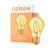 Osram Vintage 1906 LED E27 Pear Filament Gold 7.5W 865lm - 825 Extra Warm White | Replaces 60W