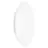 Ledvance LED Bulkhead Surface CIRCULAR 500 SENSOR PS Steel White 42W 3500lm - 830 Warm White | IP44 - With Motion and Light Sensor
