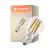 Ledvance LED Classic E27 Pear Filament Clear 5.7W 1055lm - 827 Extra Warm White | Replaces 75W