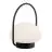 Nordlux Table Lamp Sponge Battery Black 4.8W 300lm - 827 Extra Warm White | 3-Step Dimmable