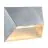 Nordlux Pontio 27 Wall Light Galvanized Steel and Glass Grey | IP54 - Suitable for 2x GU10