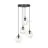 Emibig Pendant Cosmo Steel Black | Suitable for 4x E14 - Max 10W
