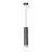 Emibig Pendant Kibo Steel Black | Suitable for 1x GU10 - Max 10W