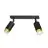 Emibig Ceiling Light Hiro Steel Black | Suitable for 2x GU10 - Max 10W