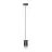 Emibig Pendant Fumiko Steel Black | Suitable for 1x GU10 - Max 10W