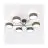 Emibig Ceiling Light Maga Steel Brown | Suitable for 6x E14 - Max 10W