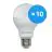 Multipack 10x Noxion Lucent Classic LED E27 Pear Frosted 14W 1521lm - 827 Extra Warm White | Replaces 100W
