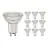 Multipack 10x Noxion LED Spot GU10 PAR16 4W 345lm 36D - 830 Warm White | Dimmable - Replaces 50W