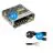 Mean Well Driver | LRS7524 | IP20 | 24V | 75W + Power Cable 2m with Earth