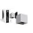 D'Lite Wall Light Elingen Silver 4.9W 480lm - 830 Warm White