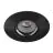 Noxion Recessed Spot Logic MR16 Tiltable Shiny Black | 92mm - Cutout 80mm - IP20 - incl. GU10 Socket