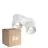 Multipack 6x Nordlux Pitcher Spot Metal White | Suitable for 2x GU10