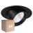 Multipack 6x Noxion LED Spot Forza V2 Aluminium Black 28/32/36/40W - 3300/3700/4100/4500lm 36D - 930-940-957 CCT | 160mm - Cutout 145mm - Best Colour Rendering