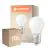 Multipack 10x Ledvance Classic LED E27 Pear Frosted 1.8W 250lm - 827 Extra Warm White | Dimmable - Replaces 25W