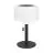 Eglo Table Lamp Montapalma Solar Steel Black 2W 190lm - 830 Warm White | IP54 - Dimmable - USB-C