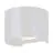 Eglo Wall Light Calpino 3 Aluminium White Up & Down 2W 420lm - 830 Warm White | IP54