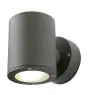 SLV Sitra Wall Light Aluminium Grey Up & Down | Outdoor Lighting - IP44 - Suitable for 2x GX53