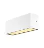 SLV Sitra L Up/Down  Wall Light Aluminium White 24W 3060lm - 830-840 CCT | Outdoor - IP65