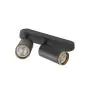 SLV Grip! Aluminium Spot Black | Suitable for 2x GU10