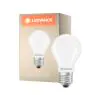 Ledvance Classic LED E27 Pear Filament Frosted 7.5W 1055lm - 827 Extra Warm White | Dimmable - Replaces 75W
