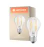 Ledvance  Classic LED E27 Pear Filament Clear 7.5W 1055lm - 840 Cool White | Replaces 75W
