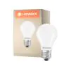 Ledvance Classic LED E27 Pear Frosted 3.4W 470lm - 827 Extra Warm White | Dimmable - Replaces 40W