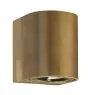 Nordlux Canto 2 Wall Light Brass Gold Up & Down 10.6W 500lm - 830 Warm White